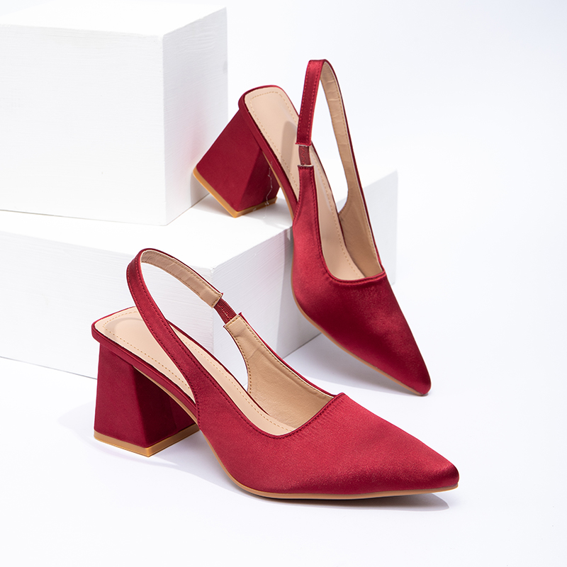 Ladies Sling Back High Heel Sandal image select