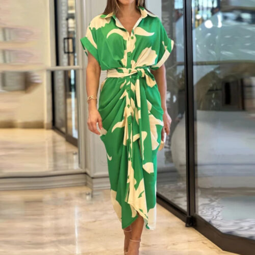 Women’s Bohemian Floral Maxi Dress