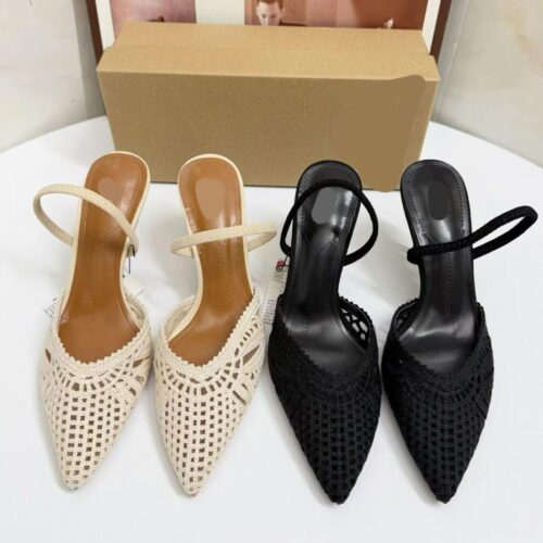 Women’s Stiletto High Heel Mules Pointed